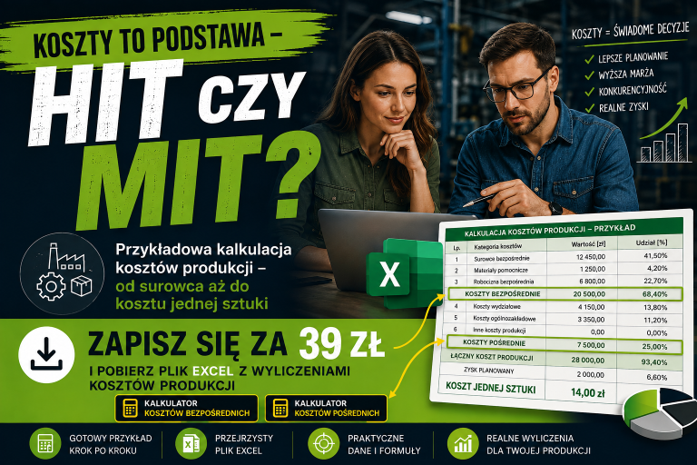 Kalkulator kosztów produkcji